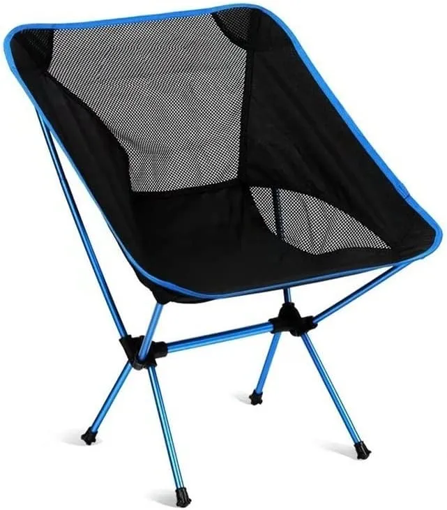 Camping Chair Folding Chair Portable Chair Portable Camping Chair Outdoor Lightweight Aluminum Moon Chair Leisure Camping Fishing Chair Folding Stool Camping Chairs for Adults
