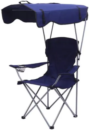 Camping Chair Folding Chairs Lawn Chairs Camping Chair With Shade Canopy Chair, Folding Recliner, Adjustable Outdoor Beach Lightweight Sunshade Folding Chairs Folding Chair Camp Chair Moon Chair ( Col