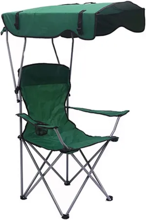 Camping Chair Folding Chairs Lawn Chairs Camping Chair With Shade Canopy Chair, Folding Recliner, Adjustable Outdoor Beach Lightweight Sunshade Folding Chairs Folding Chair Camp Chair Moon Chair ( Col