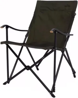 Camping Chair Outdoor Carbon Fiber Folding Chair Lightweight Camping and Picnic Chair Portable Ultra Light Household Chair Suitable for Camping Lightweight (Green)