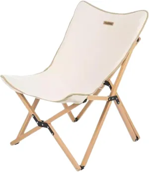 Camping Chairs for Adults Wooden Chair e Picnic Folding Camp Lightweight with Mesh Pocket & Carrying Bag