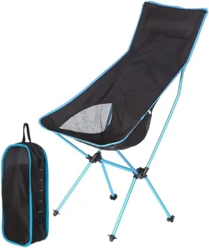 Camping Chairs Portable Lightweight Folding Camp Chairs with Storage Bag, Aluminum Alloy Fishing Seat for Hiking Travel Picnic Portable Folding Chair (Color : D)