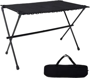 Camping Folding Table, Portable Camping Side Table with Carry Bag, Weighs Only 2.3lbs, Ideal for Camping, Hiking, Backpacking, Beach, Picnic, Travel