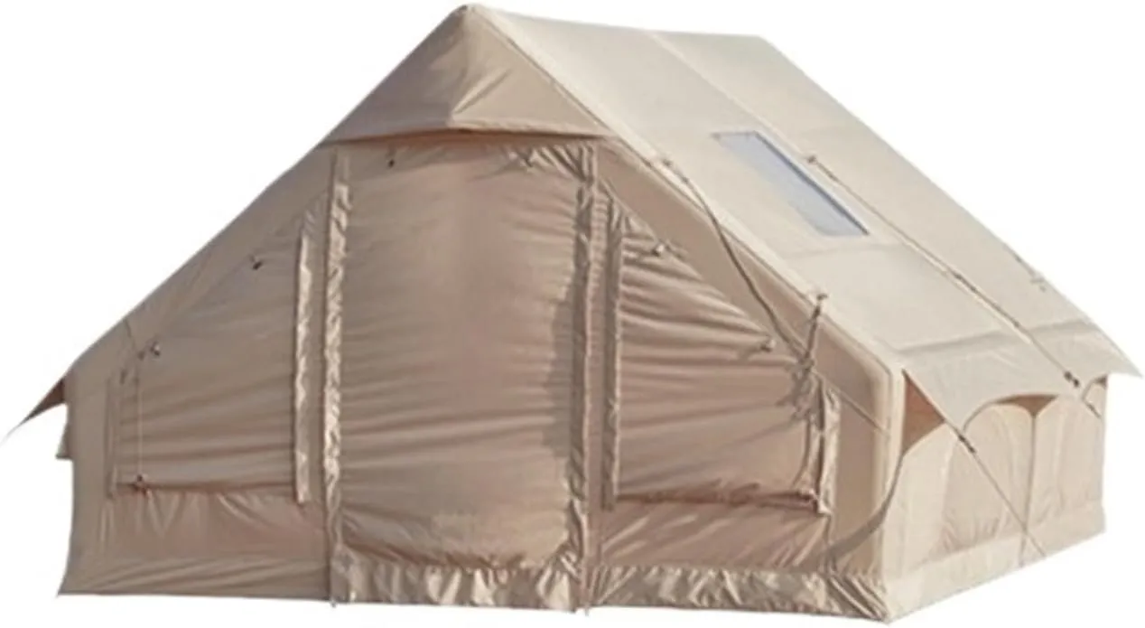 Camping Inflatable Tent Outdoor Canopy Two-in-one Breathable Rainproof Overnight Camping Tent
