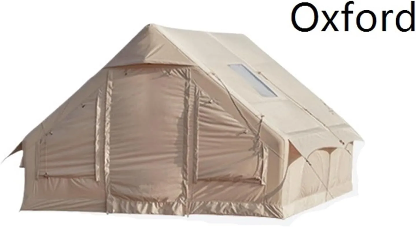 Camping Inflatable Tent Outdoor Canopy Two-in-one Breathable Rainproof Overnight Camping Tent