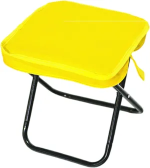 Camping Stool Folding Chair Compact Lightweight Folding Stool Outdoor Footstool for Patio Traveling Barbecue Beach Hiking