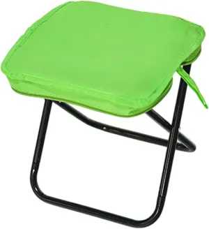 Camping Stool, Folding Chair, Lightweight Compact Folding Stool, Outdoor Footstool for Hiking Patio Travel Picnic Gardening