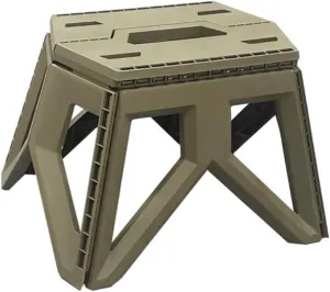 Camping Stool Portable Fishing Stool Lightweight Collapsible Design Durable Material for Outdoor Activities Camping Hiking
