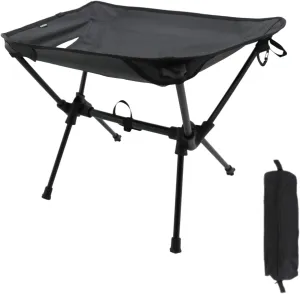 Camping Stool Portable Folding Stool Mini Lightweight Collapsible with Carry Bag for Outdoor Hiking Fishing 331 LBS Black