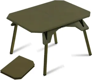 Camping Table Folding Portable Camp Side Table Lightweight Carry Bag Beach Outdoor Hiking Picnics BBQ Cooking Dining Kitchen(A)