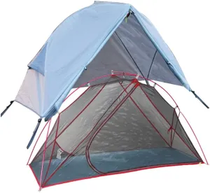 Camping Tent Double Layers Waterproof Tent for Hiking Backpacking Portable Tent for Use with Camp Beds