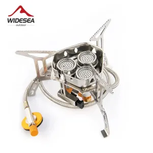 Camping Tourist Burner Big Power Gas Stove - Portable Furnace for Picnic, Barbecue, and Outdoor Recreation