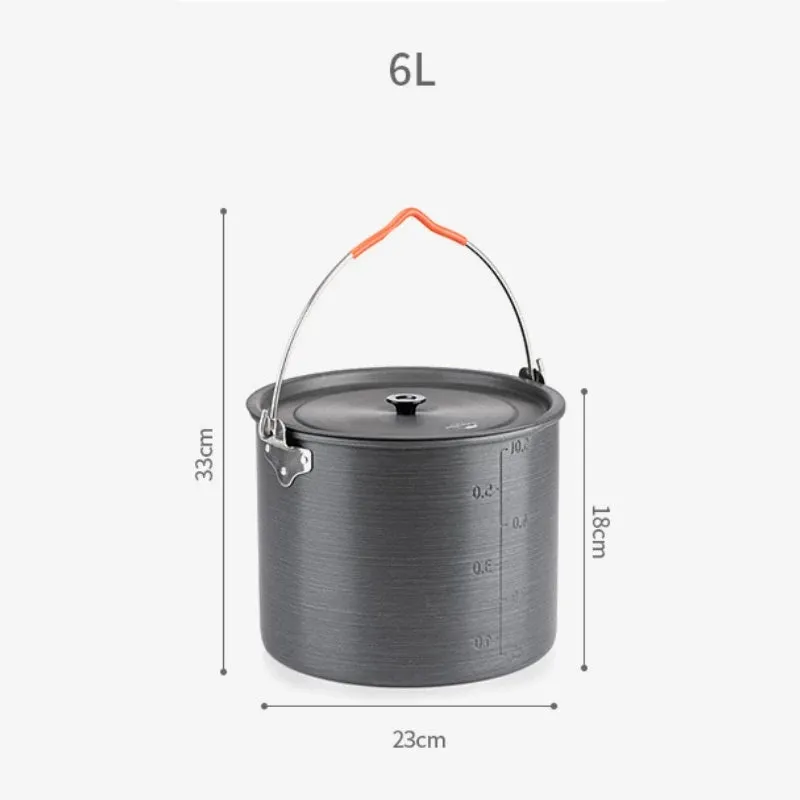 Camping Wood Stove | Titanium Portable Wood Burning Folding Ultralight Stove for Outdoor Picnic Cooking