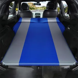 Car Inflatable Mattress, for Toyota Highlander 2014-2019 Outdoor Camping Travel Portable Sleeping Pad AdjustableWear Resistant, Auto Accessories,B-Blue
