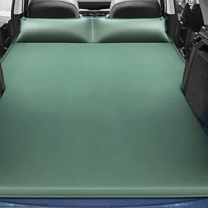 Car Inflatable Mattress, for Toyota Sequoia 2023-2024 Outdoor Camping Travel Portable Sleeping Pad AdjustableWear Resistant, Auto Accessories,F-Green