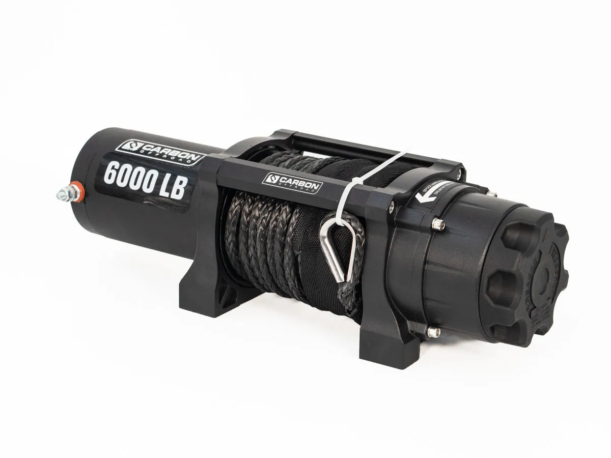 Carbon Offroad Long Drum 6000lb ATV/Small 4X4 Winch