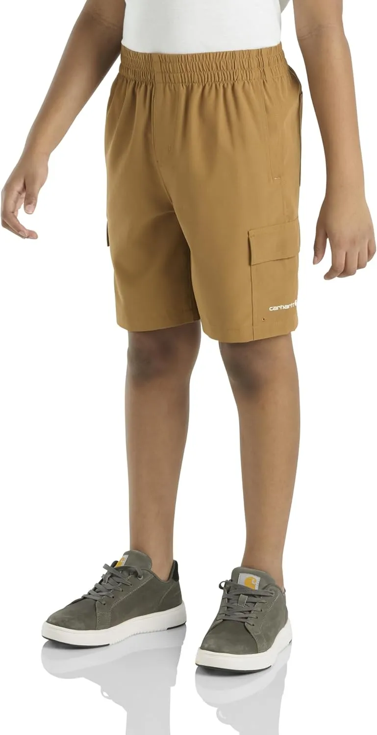Carhartt Boys' Rugged Flex Ripstop Cargo Work Short