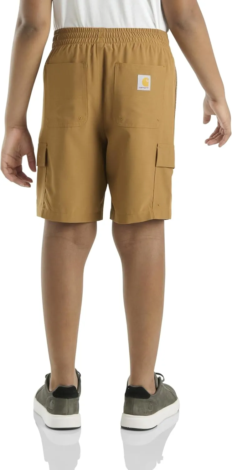 Carhartt Boys' Rugged Flex Ripstop Cargo Work Short
