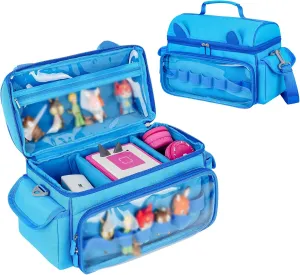 Carrying Case Compatible with Toniebox Starter Set,Cute Storage Bag for Tonies Figures Characters,Tonies Headphones & Accessories