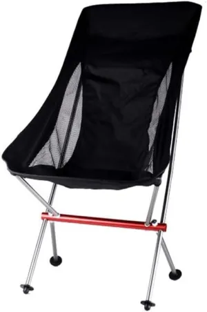Chairs Portable Camping Chairs Mesh Breathable Back Lightweight Compact Folding Chair for Outdoors Carry Bag Included Folding Chairs,Grey