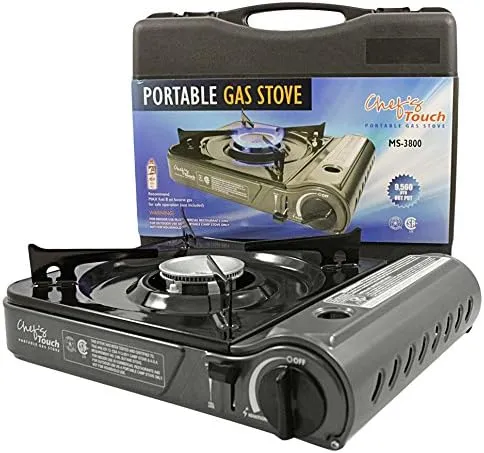 Chef's Touch Stainless Steel Portable Gas Stove