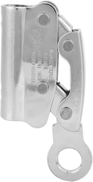 Climbing Descender, Self Braking Stop Descender Clamp Climbing Anti Fall Protection Equipment for Fire Rescue Climbing Engineering Protection