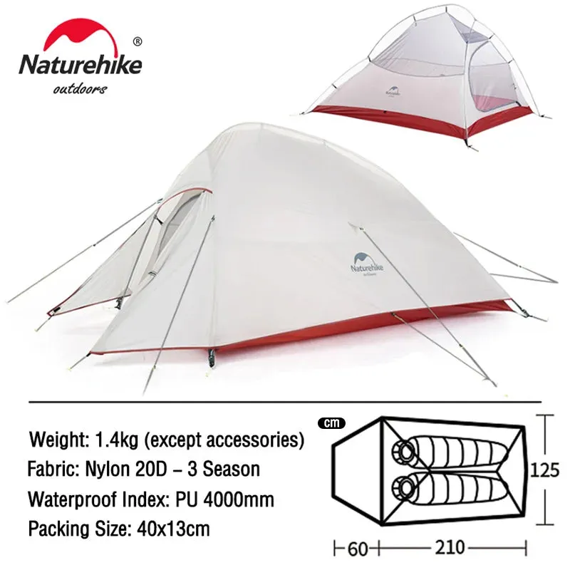 Cloud Up Ultralight Waterproof Camping Tent