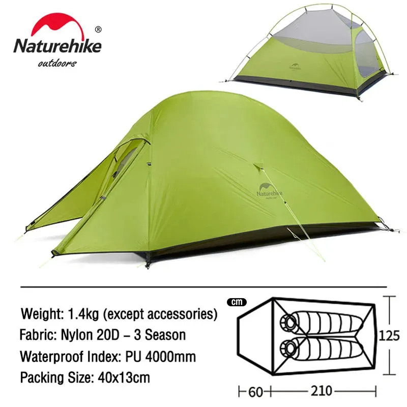 Cloud Up Ultralight Waterproof Camping Tent