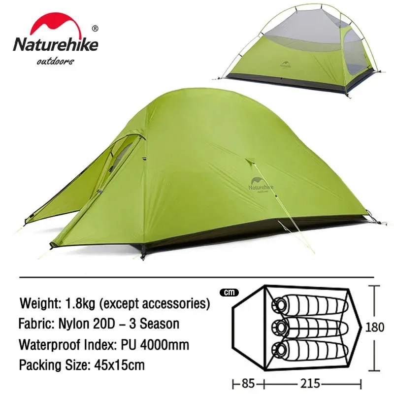 Cloud Up Ultralight Waterproof Camping Tent