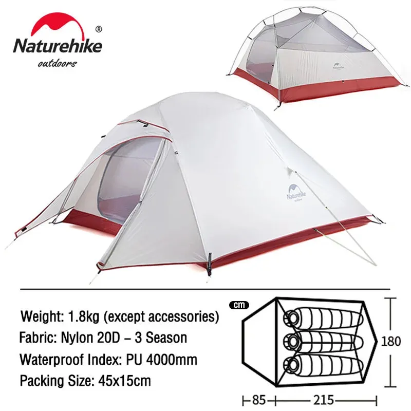Cloud Up Ultralight Waterproof Camping Tent