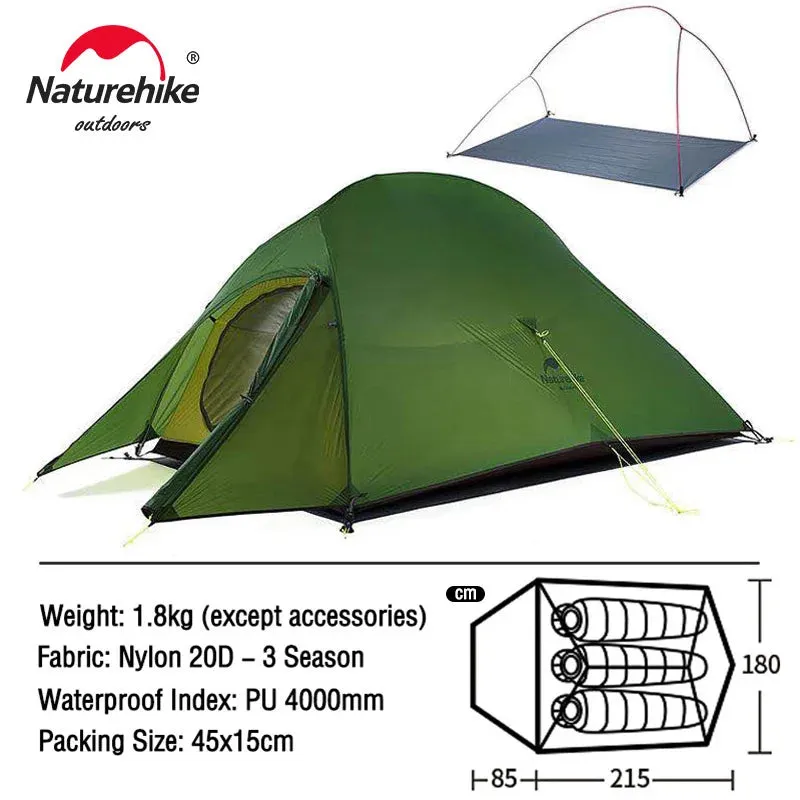 Cloud Up Ultralight Waterproof Camping Tent