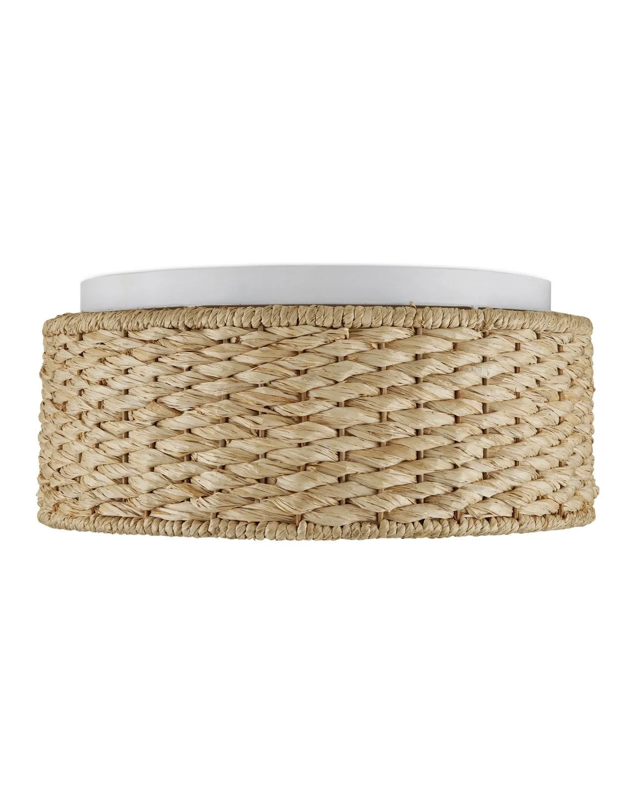 Colchester Raffia Flush Mount