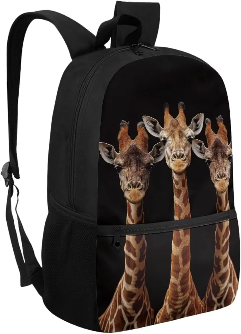 Coldinair 3D Giraffe School Backpack for Teens Boys Boys Bookbag 10-12 Years Old Large Backpack for Elementary Middle School Children's School Bag Rucksack with Water Bottle Pocket
