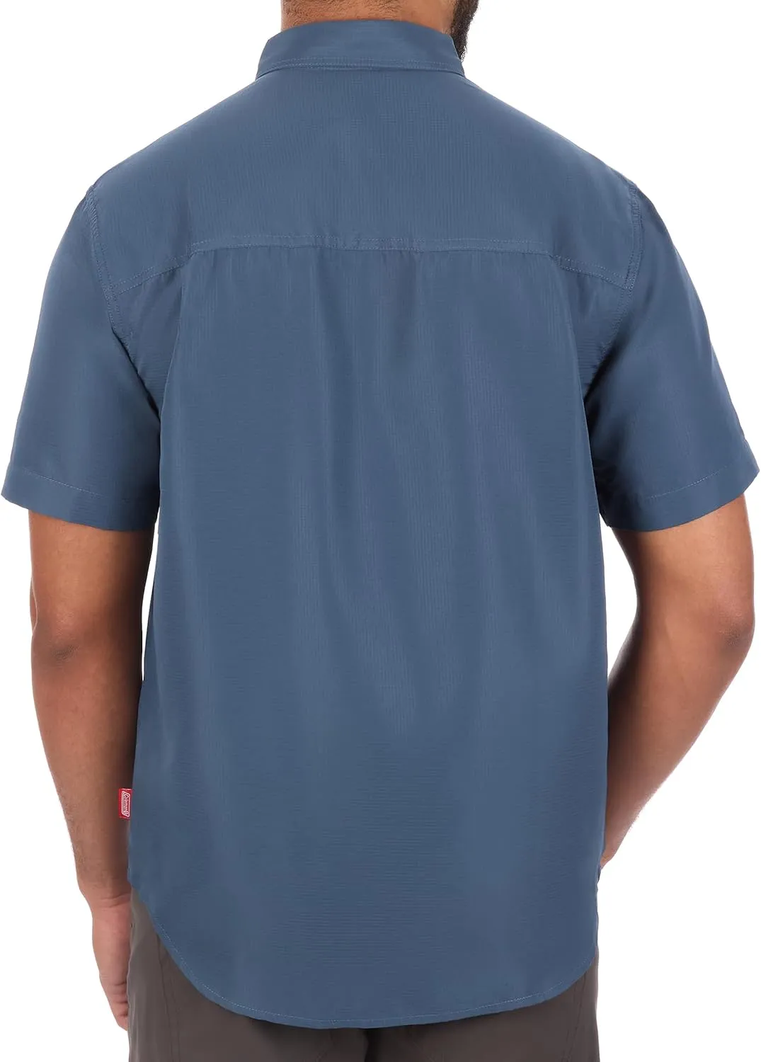 Coleman Mens UPF 40  Ultra Lightweight Quick Dry Short Sleeve Guide Shirt Outdoor for Fishing Hiking Camping