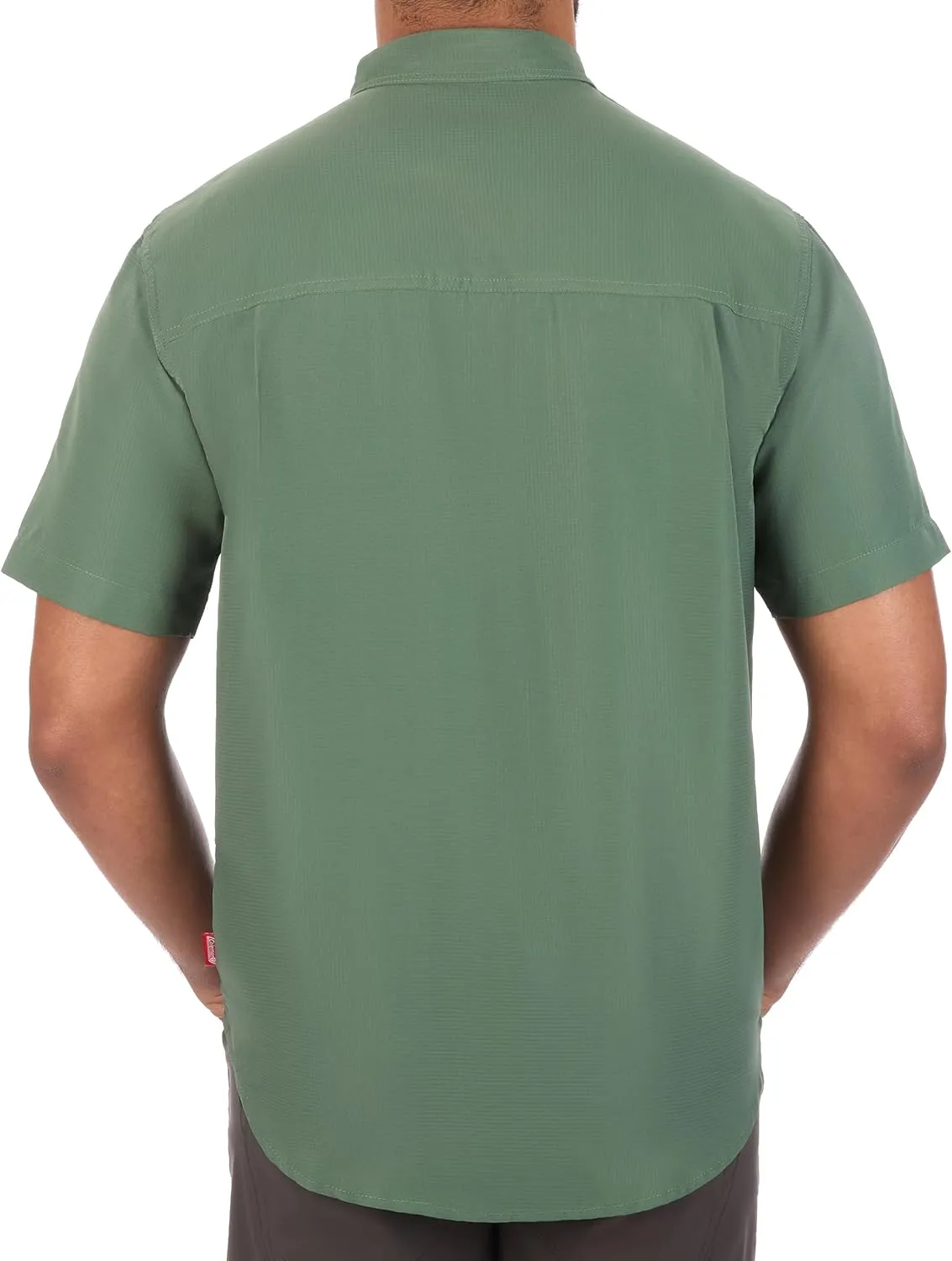 Coleman Mens UPF 40  Ultra Lightweight Quick Dry Short Sleeve Guide Shirt Outdoor for Fishing Hiking Camping