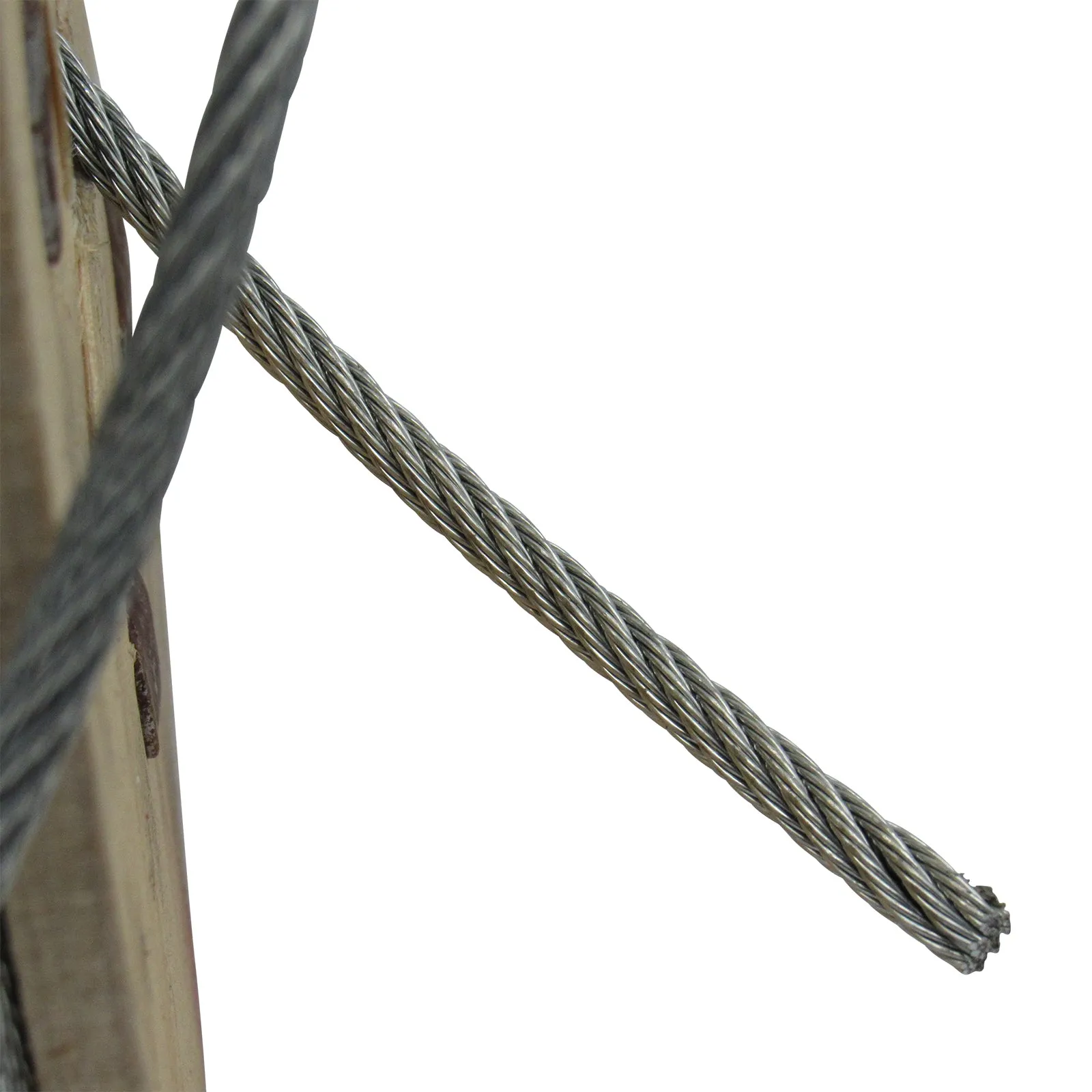 Compact Reel Rope Marine) 7 x (100M Rigging 6 Cable 6x7 Steel Wire Galvanised Global express 2.5MM
