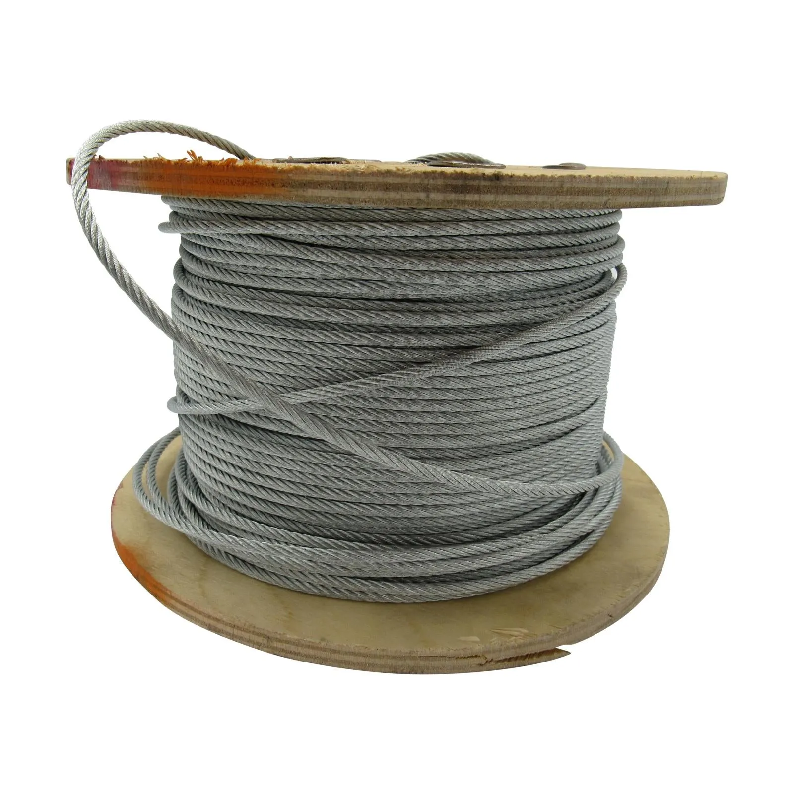 Compact Reel Rope Marine) 7 x (100M Rigging 6 Cable 6x7 Steel Wire Galvanised Global express 2.5MM