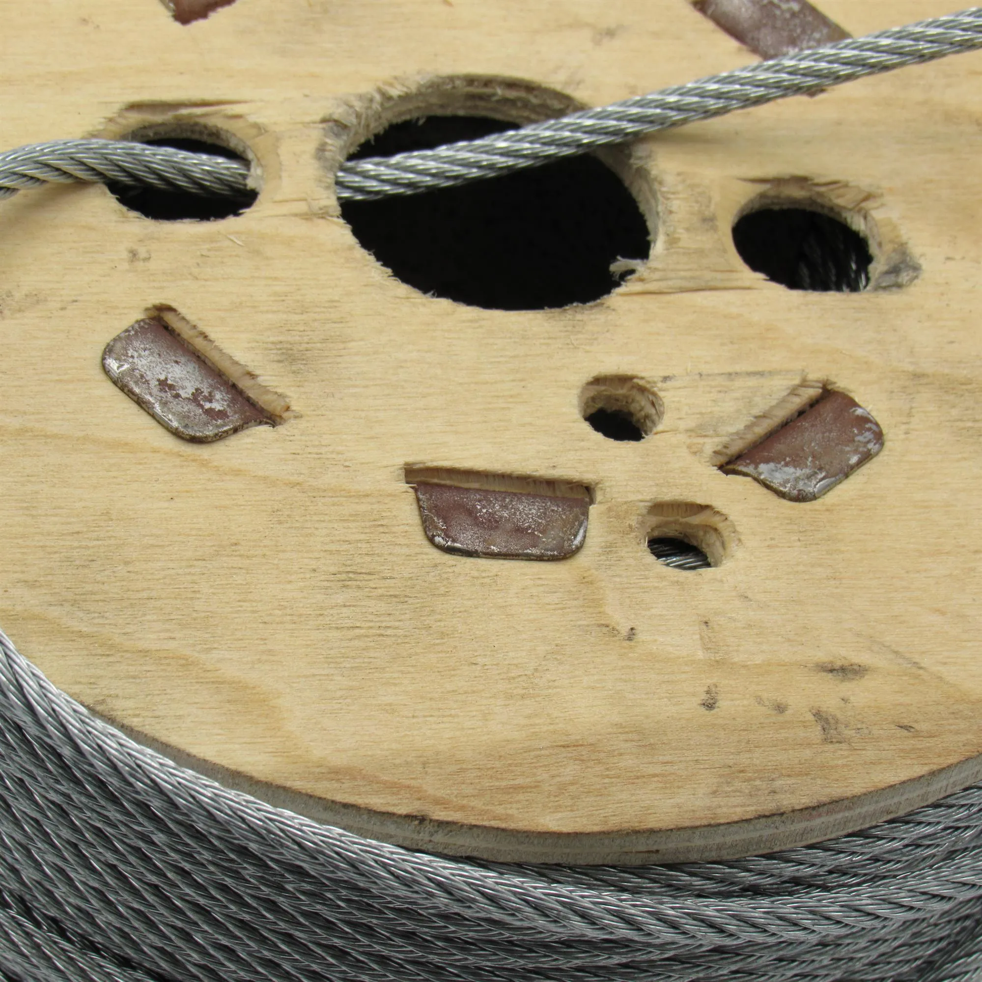 Compact Reel Rope Marine) 7 x (100M Rigging 6 Cable 6x7 Steel Wire Galvanised Global express 2.5MM