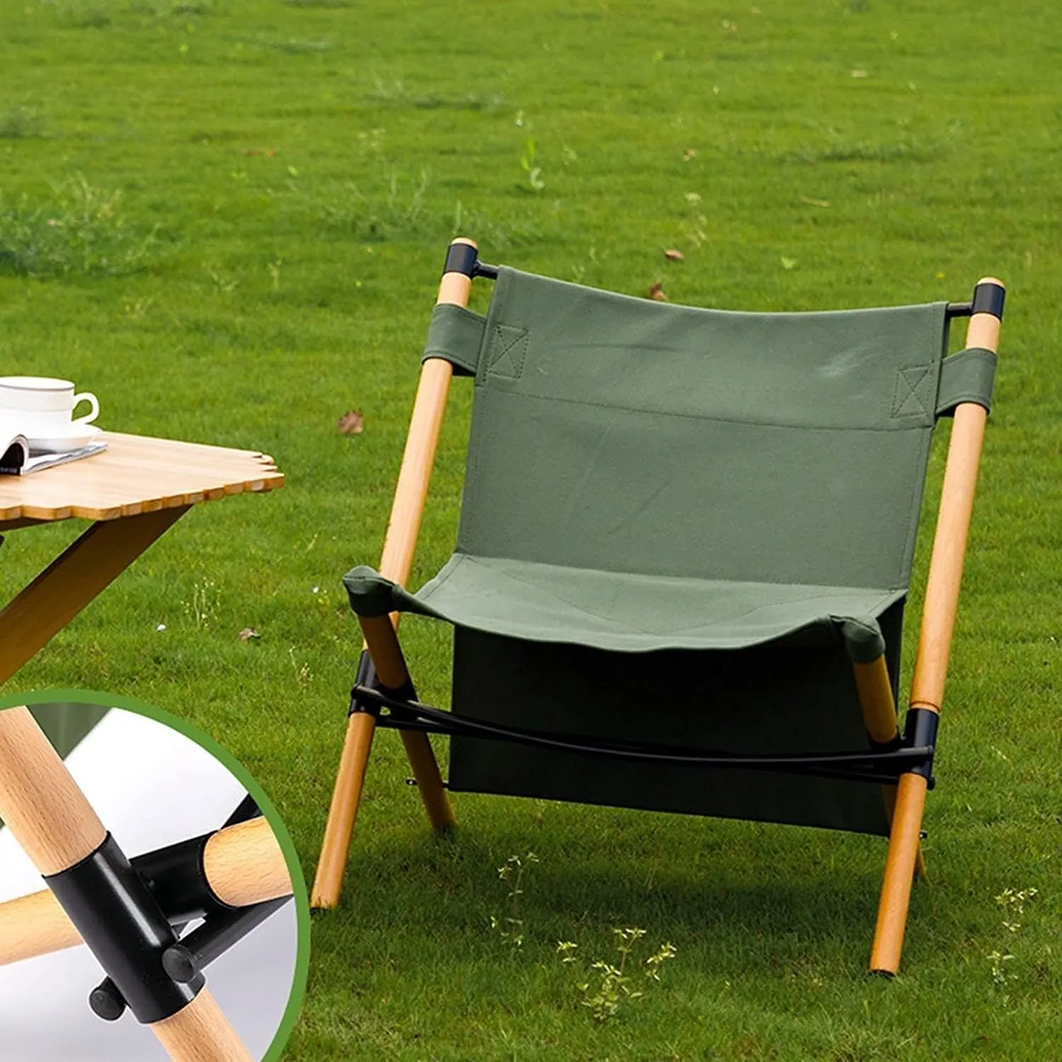 Computer Chair, Camping Chairs Outdoor Furniture Beach Chairs Folding Chair Outdoor Break Solid Wood Recliner Folding Canvas Seat Stool for Outdoor Pool Leisure Beach Lounge Folding Chairs Patio Chai