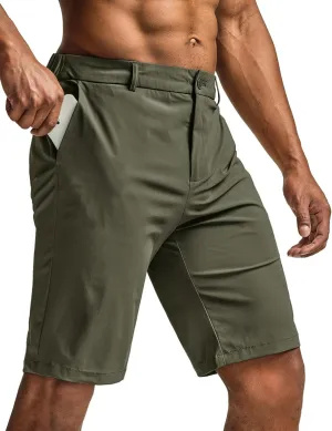 CQR Men's Quick Dry Stretch Hiking Cargo Shorts, Lightweight Water Resistant Tactical Casual, Golf & Outdoor with Pockets