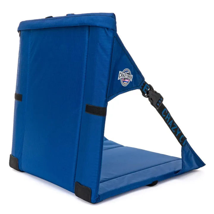 Crazy Creek Lightweight Outdoor Camping Original Chair - Blue