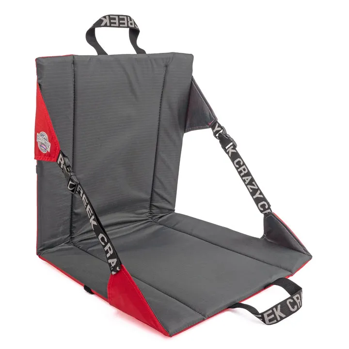 Crazy Creek Lightweight Outdoor Camping Original Chair - Red