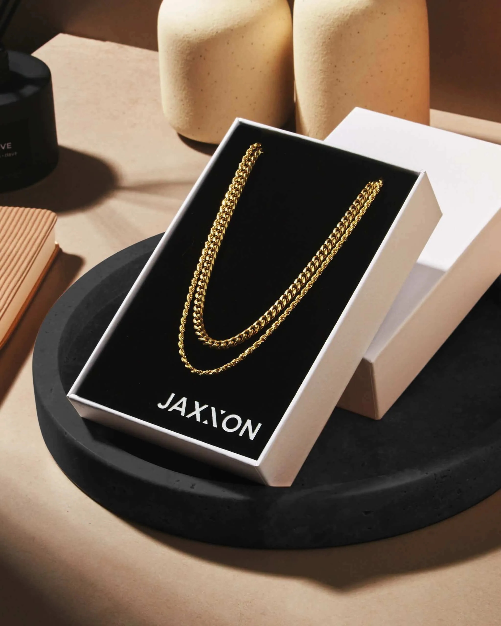 Cuban   Rope Chain Stack