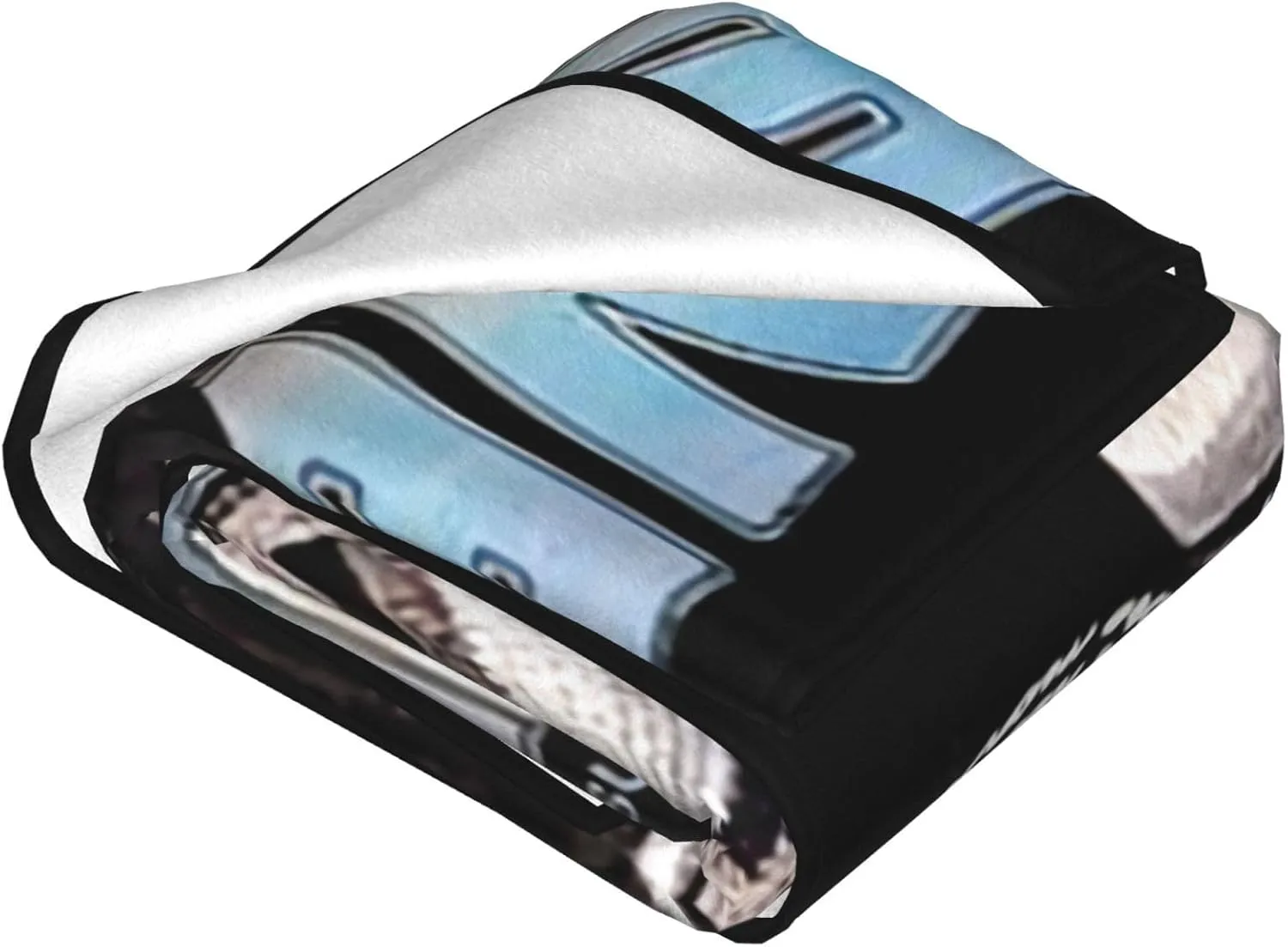 Daniel Music Caesar Fleece Throw Blanket Flannel Air Conditioning Quilt for Couch Camping Travel 60"x50"
