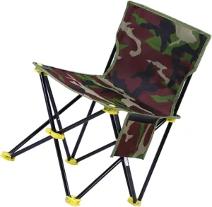 DECHOUS Outdoor Folding Chair Compact Sketching Stool for Fishing Beach Camping Oxford Fabric Steel Frame 33x33cm Seat