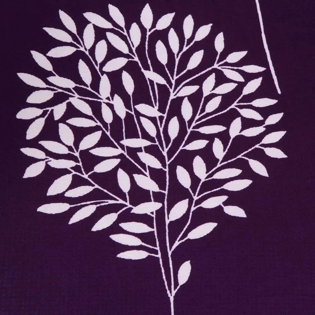 Deisy Dee Patio Dining Chair Covers, Outdoor Steel Sling Folding Chair Covers, Garden Metal Chair Covers (1, Purple Tree)