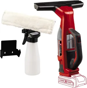 Einhell Power X-Change Cordless Window Vacuum - Streak-Free Electric Window Cleaner Tool, 28cm Suction Nozzle, Spray Bottle with Microfibre Cloth - BRILLIANTO Window Vac (Battery Not Included)