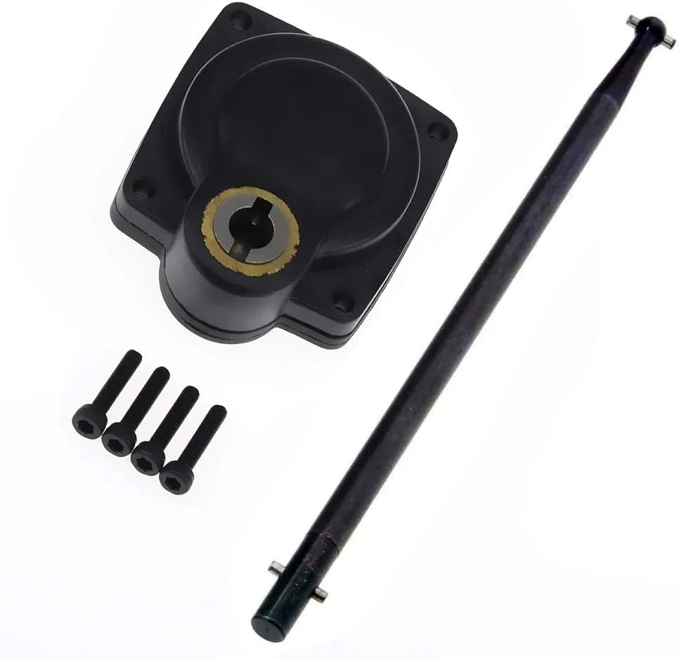 Electric Power Starter Backplate Roto E-Start Drill Plate 11011 70111 RC HSP 11003 Metal Power Starter Shaft Rod Pin End for 1/8 Rc Model Car (for 28 Size Nitro Engine with Shaft Rod)
