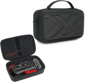 EVA Protection Storage Case Compatible with NOCO Boost HD GB70/Boost X GBX75 UltraSafe Car Battery Jump Starter, Portable Carrying Case for Car Battery Booster