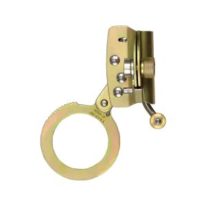 FallTech 7489 Hinged Trailing Fall Arrester, Alloy Steel with Anti-panic